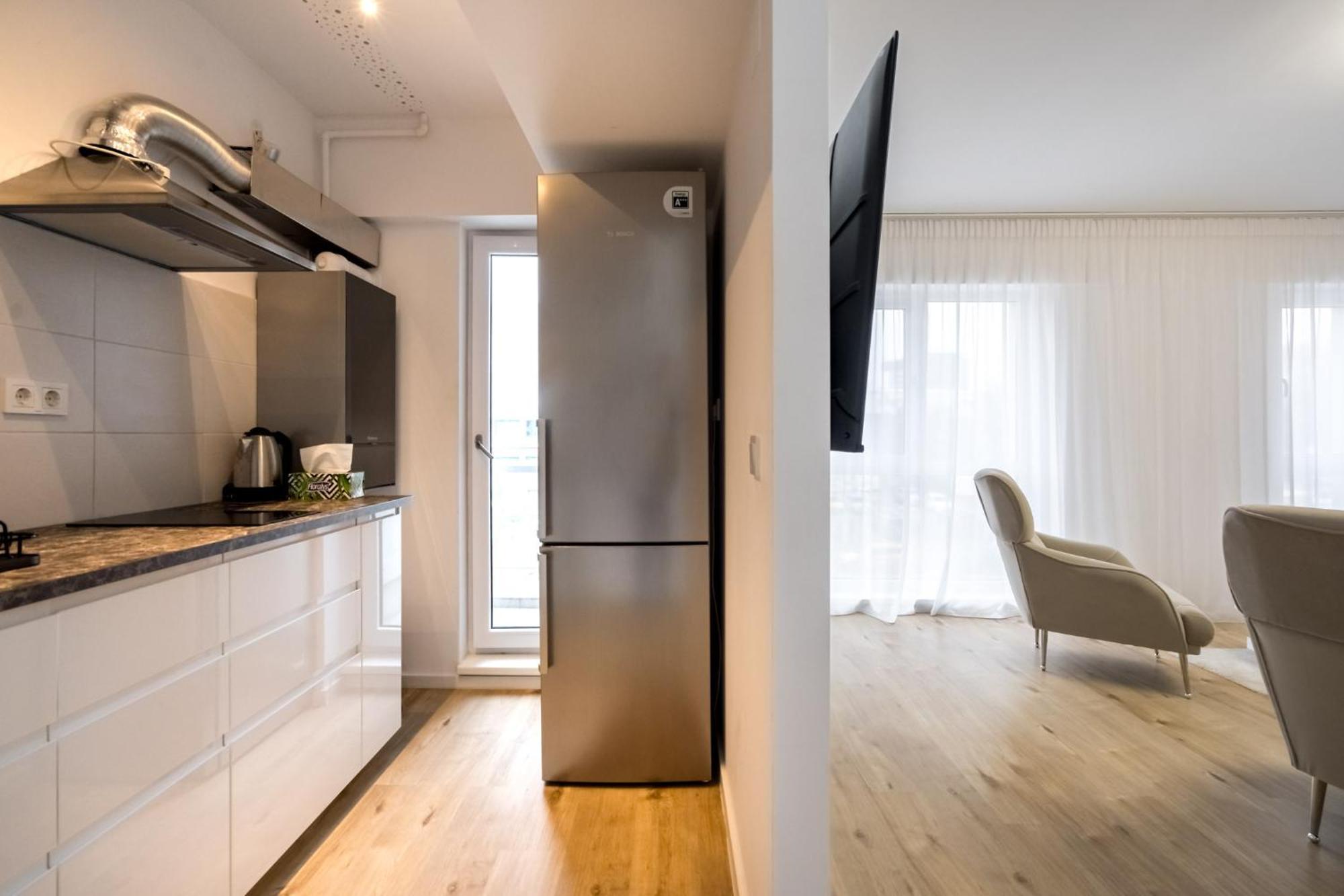 Breeze - Modern Escape In Pipera Apartman Bukarest Kültér fotó