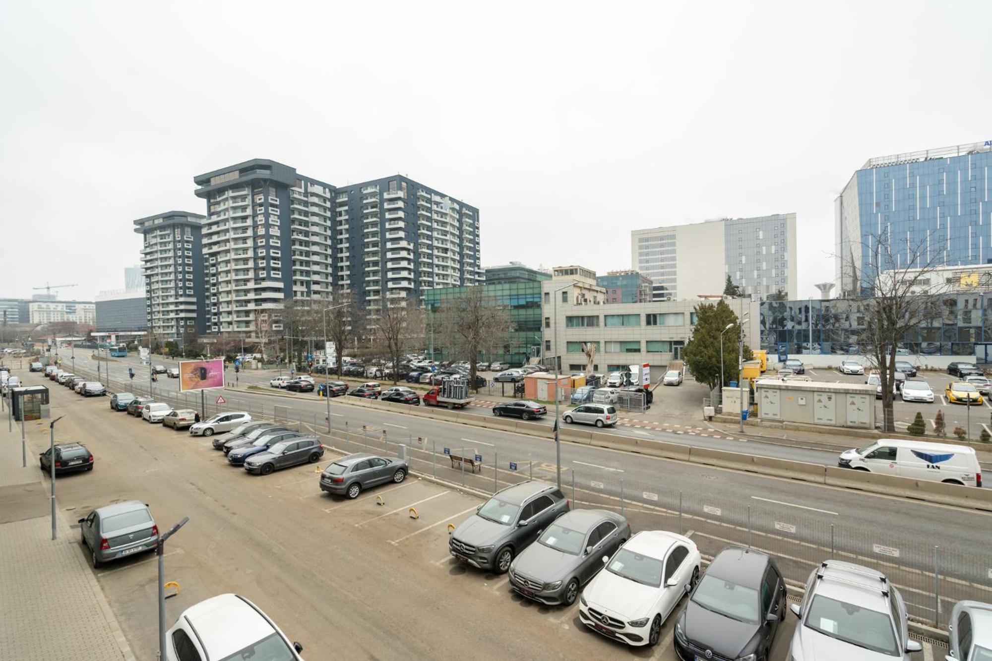 Breeze - Modern Escape In Pipera Apartman Bukarest Kültér fotó