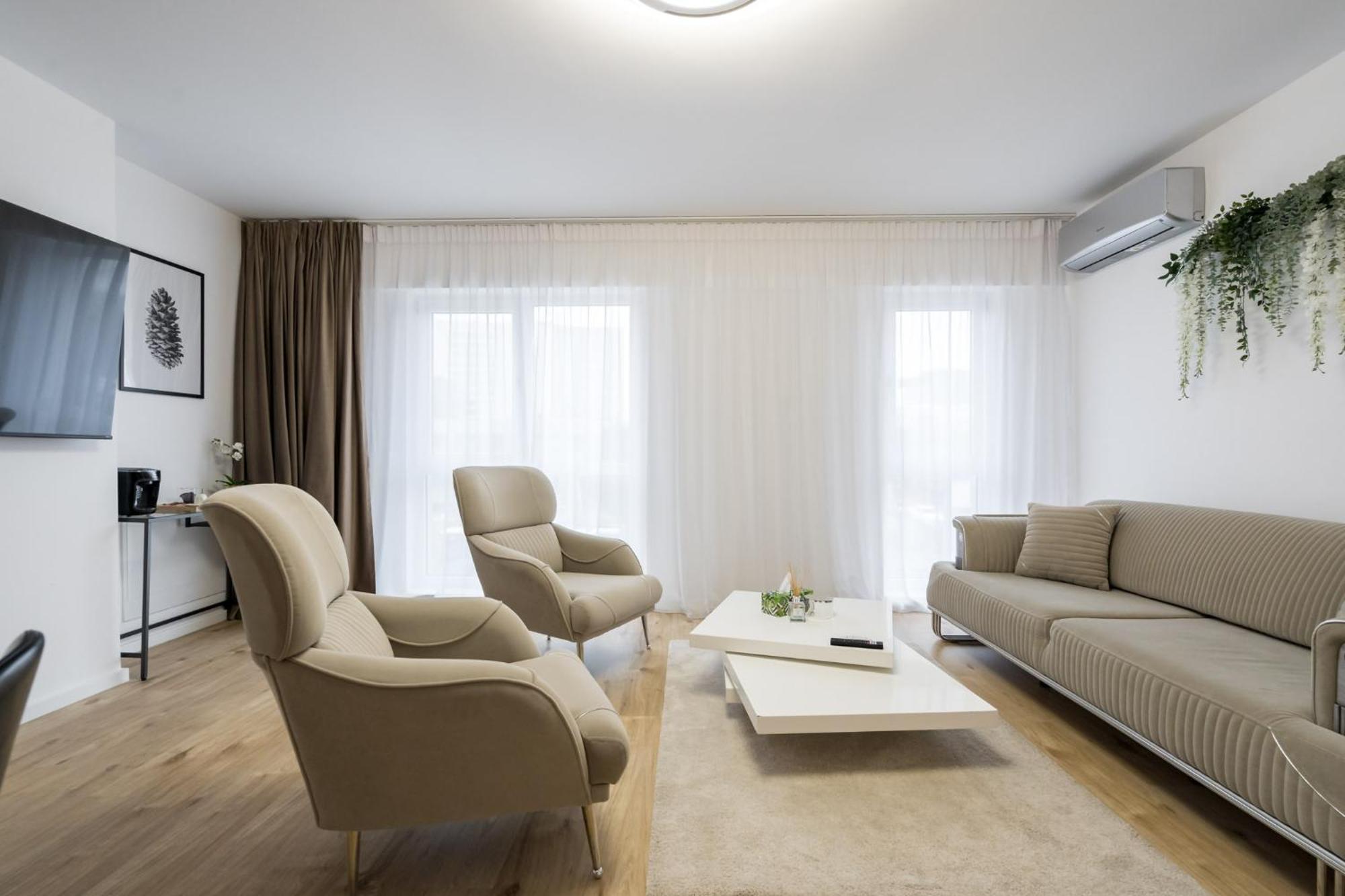 Breeze - Modern Escape In Pipera Apartman Bukarest Kültér fotó